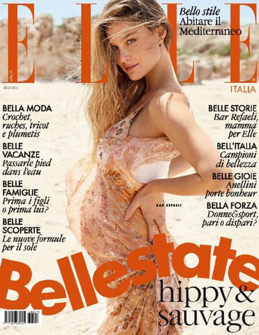 ELLE Magazine Italia July 2016 BAR REFAELI Sharon Stone TESS HELLFEUER Emmy Rappe