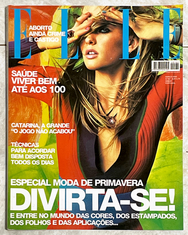 ELLE Magazine Portugal March 2002 ANABEATRIZ BARROS Catarina Cabral