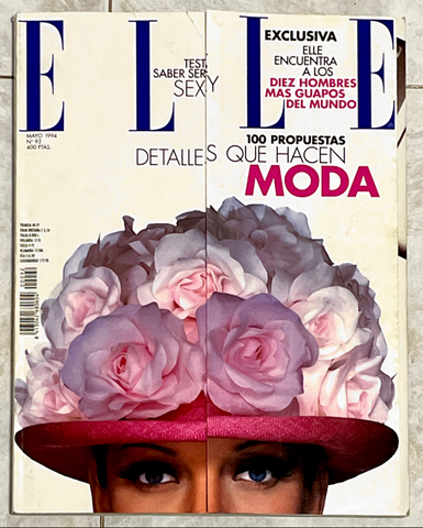 ELLE Spain Magazine May 1994 JENNY BRUNT Ines Sastre TYRA BANKS Albert Delegue