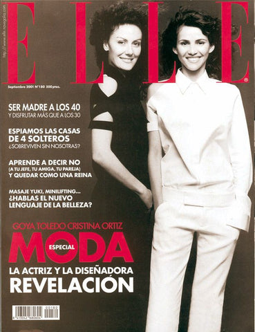 ELLE Magazine Spain September 2001 CRISTINA ORTIZ Goya Toledo NICOLE KIDMAN