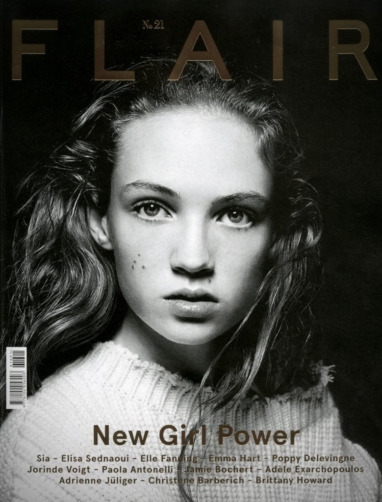 FLAIR Magazine March 2016 Adrienne Juliger GUINEVERE VAN SEENUS Frankie Rayder FANNING