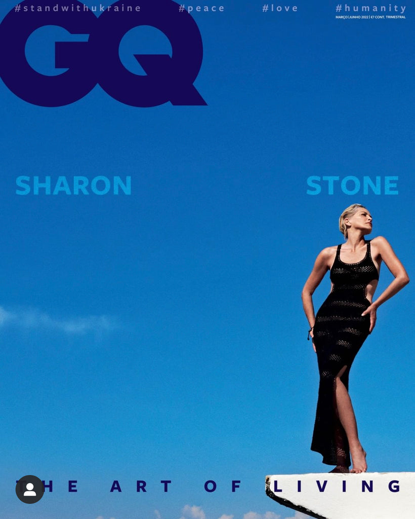 GQ Magazine Portugal March 2022 SHARON STONE