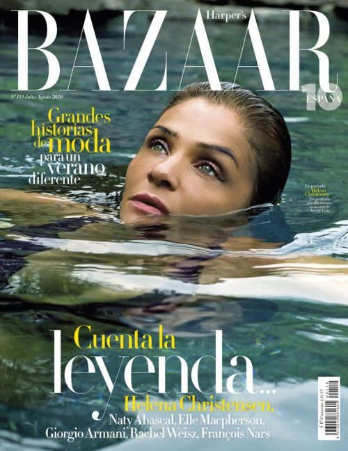 HARPER'S BAZAAR Magazine Spain 2020 HELENA CHRISTENSEN Minerva Portillo ELLE MACPHERSON