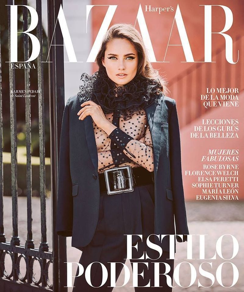 HARPER'S BAZAAR Spain August 2016 KARMEN PEDARU Florence Welch ROSE BYRNE