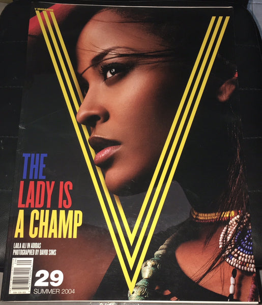 V magazine 29 Summer 2004 LAILA ALI Gisele Bundchen KAROLINA KURKOVA F