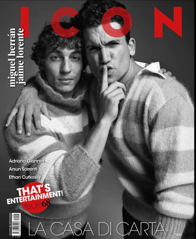 ICON Italy Magazine #68 October 2021 MIGUEL HERRAN Jaime Lorente ADRIANO GIANNINI