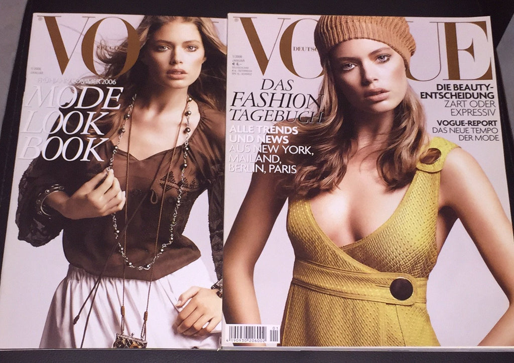 VOGUE Germany Magazine January 2006 DOUTZEN KROES Kim Noorda PLUS Supplement