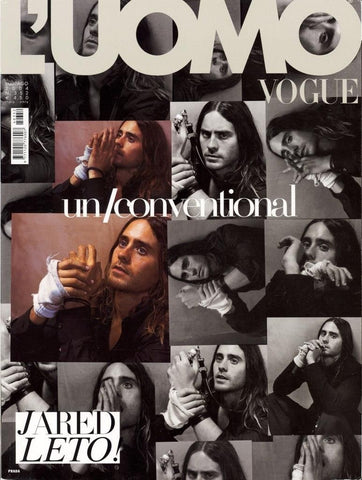 L'UOMO VOGUE Magazine 2004 JARED LETO Julia Stegner PAOLO ROVERSI Steven Klein