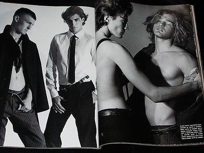 L'UOMO VOGUE Magazine October 2005 BRUCE WEBER Larry Clark TIM WALKER