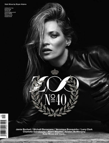 Zoo Magazine #40 KATE MOSS Kristen McMenamy CHARLOTTE GAINSBOURG Fashion Issue