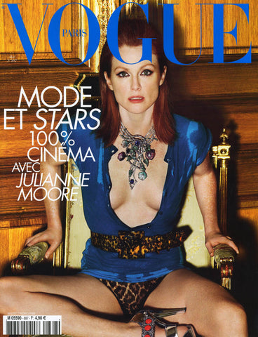 VOGUE Magazine Paris May 2008 JULIANNE MOORE Lara Stone RAQUEL ZIMMERMANN