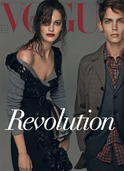 VOGUE Magazine Italia July 2013 Cover #6 AMANDA MURPHY Cameron Russell
