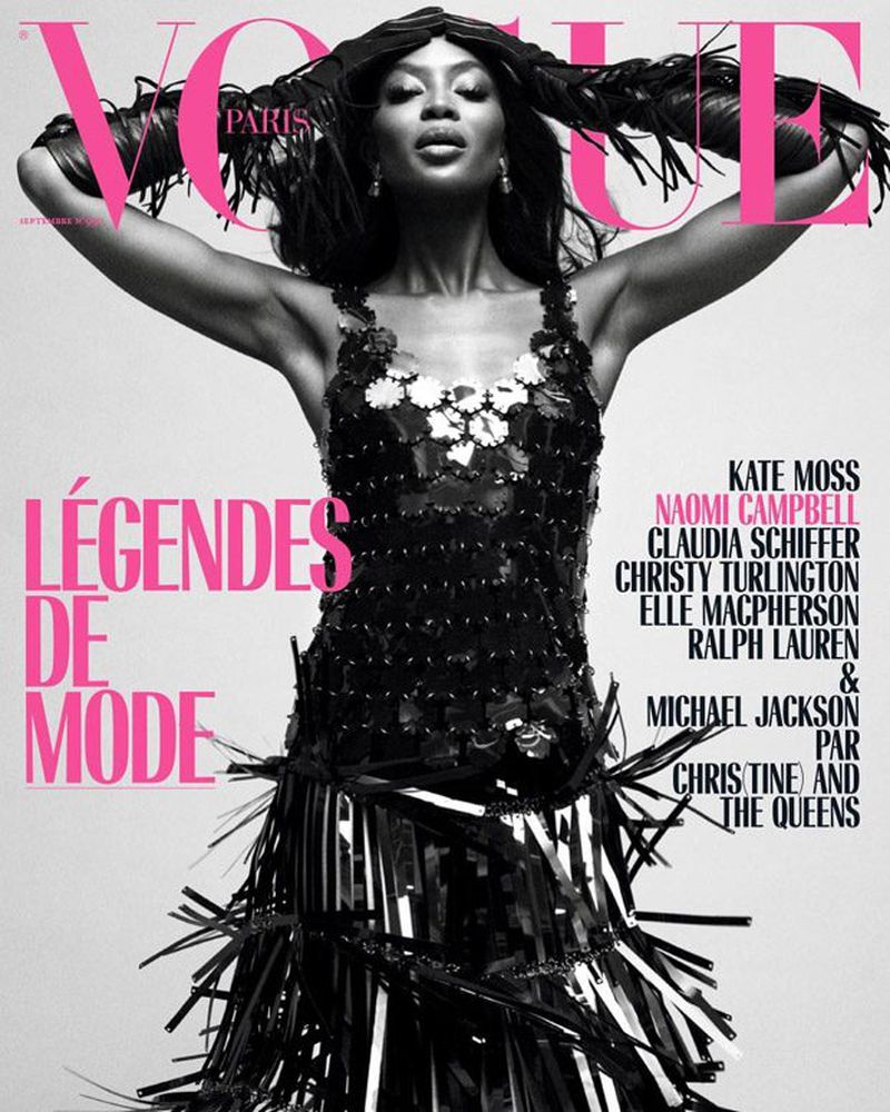 VOGUE Paris Magazine September 2018 NAOMI CAMPBELL Yasmin Le Bon ELISE CROMBEZ