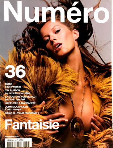 NUMERO Paris Magazine #36 September 2002 GISELE BUNDCHEN Karolina Kurkova ANNE V