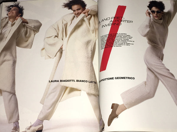 VOGUE Italia Magazine July 1984 BONNIE BERMAN Simonetta Gianfelici ELL