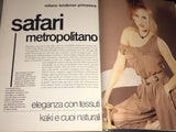VOGUE Magazine Italia 1983 ROSEMARY MCGROTHA Simonetta Gianfelici RENEE SIMONSEN