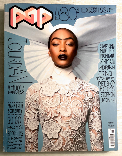 POP Magazine Fall 2008 JOURDAN DUNN