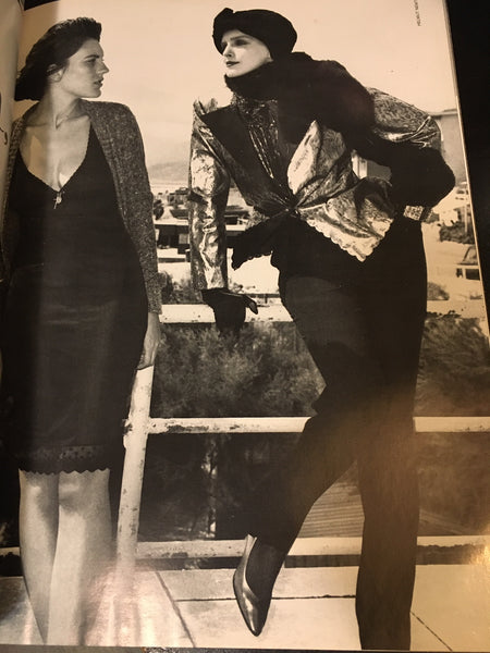 VOGUE Italia Magazine December 1982 JACKI ADAMS Helmut Newton KATHY IR