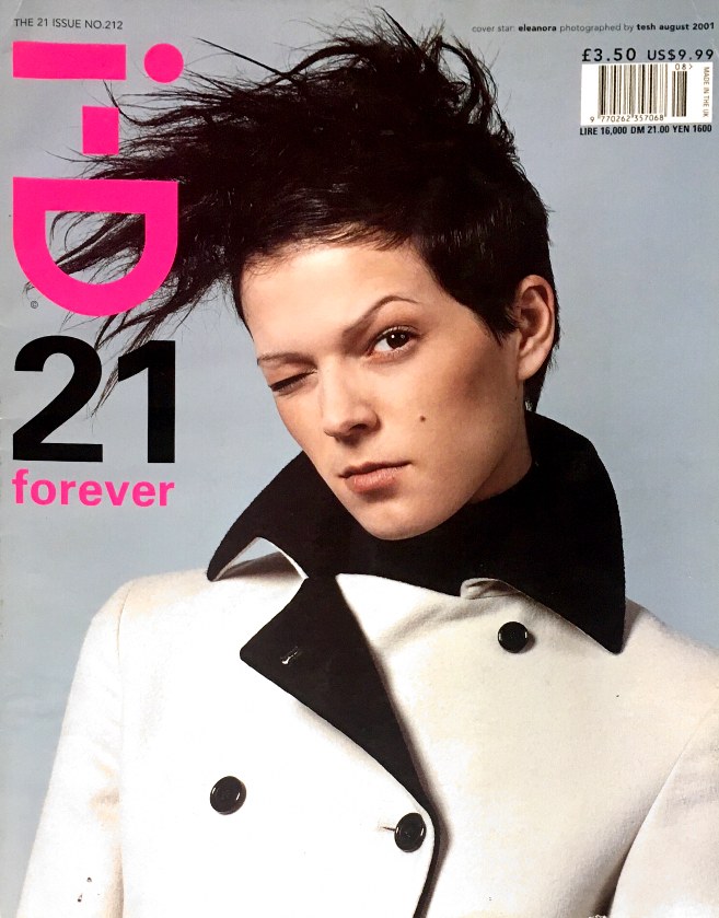 I-D Magazine August 2001 BIMBA BOSE Tasha Tilberg ANOUCK LEPERE Kirsten Owen BJORK