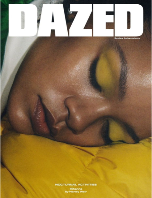 Dazed & Confused Magazine Winter 2017 RIHANNA Fran Summers COVER 3