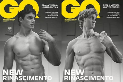 GQ Magazine Italia July 2020 Pietro Boselli 3D LENTICULAR COVER LIMITED EDITION