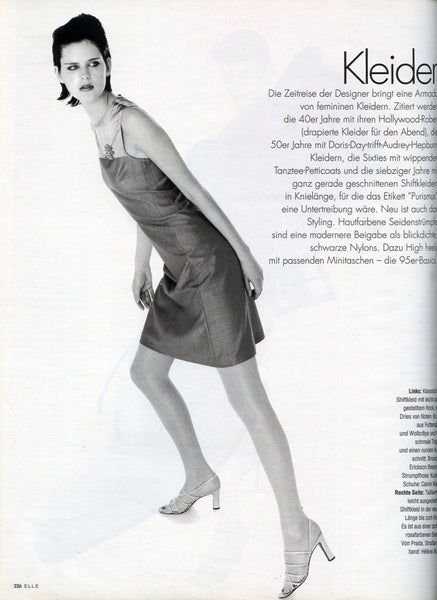Diane Kruger - Elle Magazine [Sweden] (January 1998) - FamousFix.com post