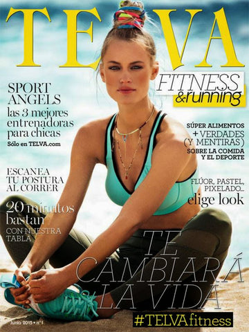 TELVA Fitness Magazine Spanish June 2015 NORA PONSE Ariadne Artiles