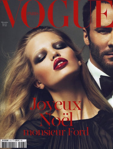 VOGUE Magazine Paris December 2010 DAPHNE GROENEVELD Tom Ford THYLANE BLONDEAU