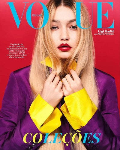 女性情報誌 Vogue Brasil March 2022 Gigi Hadid VOGUE Magazine Brazil March 2022 GIGI HADID Carolina Thaler YNGRID FER