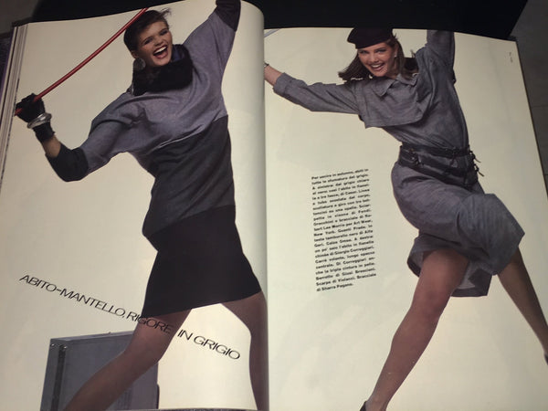 VOGUE Magazine Italia September 1983 Julie Wolfe BONNIE BERMAN Annette