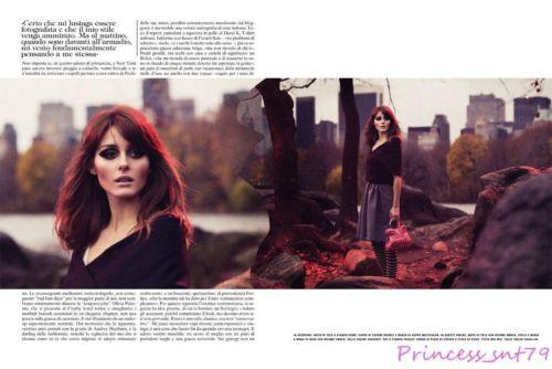 VOGUE Magazine Italia May 2012 LINDA EVANGELISTA Olivia Palermo ENIKO