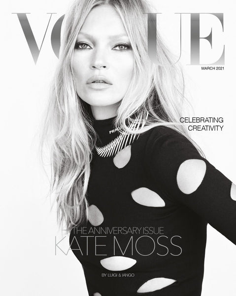 VOGUE Magazine HONG KONG March 2021 KATE MOSS Anniversary Issue BRAND