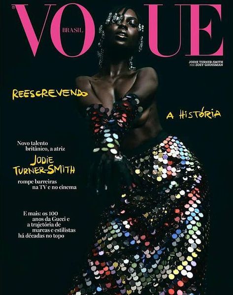 VOGUE Magazine Brazil October 2021 JODIE TURNER SMITH Rebeca Andrade LUISA  SONZA