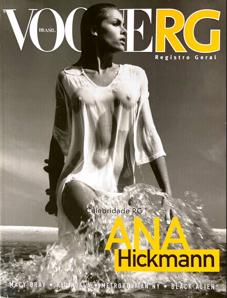 VOGUE Magazine Brazil RG 2004 ANA HICKMANN Rila Fukushima