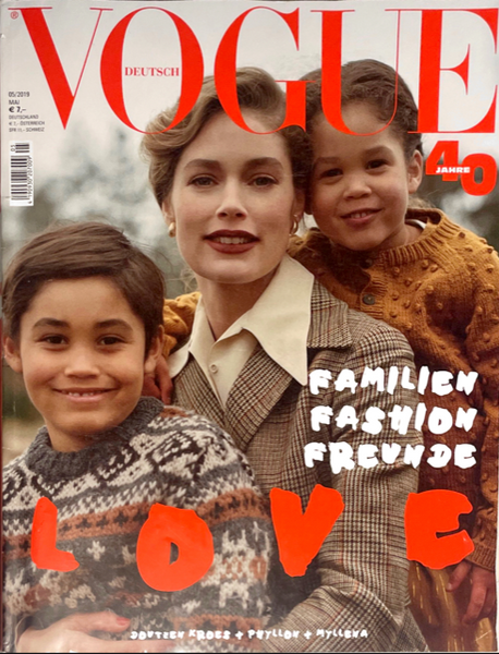 VOGUE Magazine Germany May 2019 DOUTZEN KROES Julia Stegner GIAMPAOLO