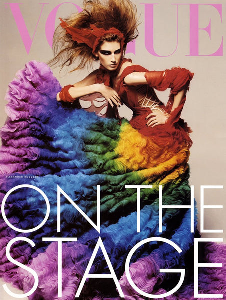 VOGUE Italia Magazine On the Stage S/S 2003 On The Stage FASHION MANUA