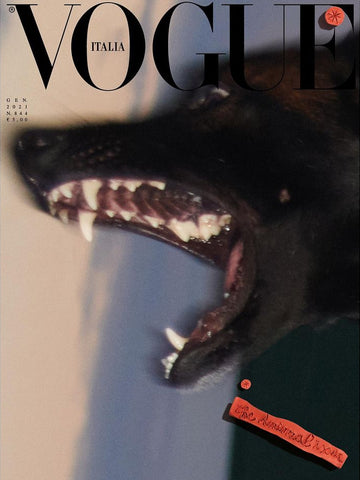VOGUE Magazine Italia January 2021 JOHNNY DUFORT The Animal Issue ANJA RUBIK 5 of 7 SEALED