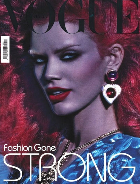 VOGUE Magazine Italia November 2009 RIANNE TEN HAKEN Lara stone AMANDA