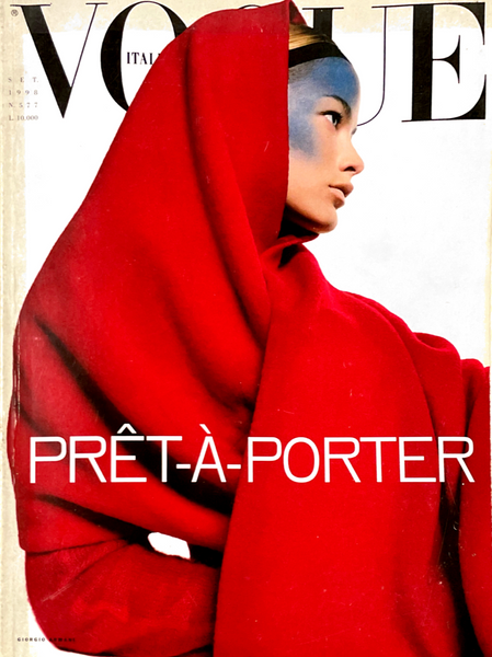 VOGUE Magazine Italia September 1998 CAROLYN MURPHY Sunniva Stordahl Z