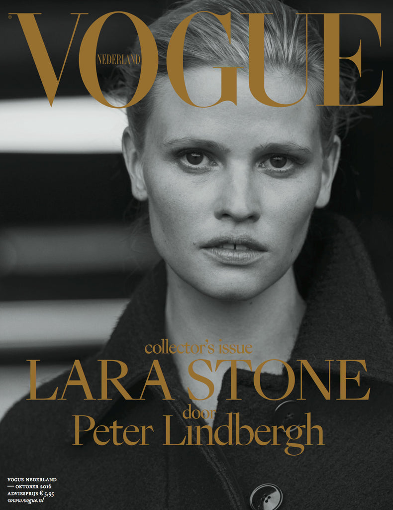 VOGUE Netherlands NL Magazine LARA STONE by PETER LINDBERGH Collector's Issue 2016