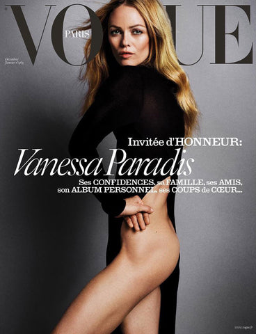 VOGUE Paris Magazine December 2015 VANESSA PARADIS Anja Rubik ANAIS MALI Cover 1