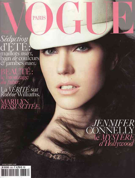 VOGUE Magazine Paris June 2006 JENNIFER CONNELLY Mariacarla