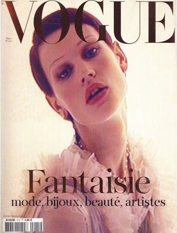 VOGUE Magazine Paris March 2011 SASKIA DE BRAUW Amanda Lear DARIA WERBOWY