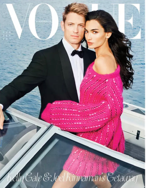 VOGUE Magazine Scandinavia August 2022 JOEL KINNAMAN Kelly Gale NEW IN