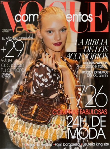 VOGUE Magazine Spain April 2006 VALENTINA ZELYAEVA Rosie Huntington LO