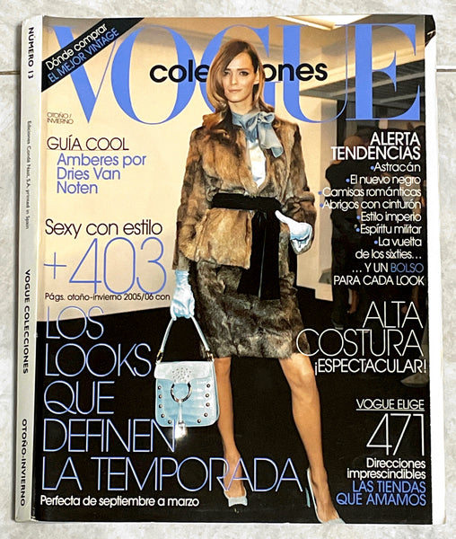 VOGUE Spain Magazine September 2005 DARIA WERBOWY Luca Gadjus + Vogue