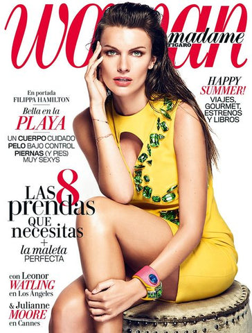 WOMAN Magazine Madame Figaro July 2014 FILIPPA HAMILTON Julianne Moore MARTA ESPANOL