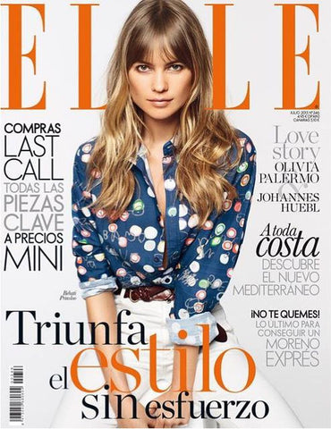 ELLE Magazine Spain July 2015 BEHATI PRINSLOO Olivia Palermo SALMA HAYEK