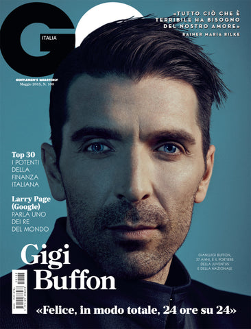 GQ Italia Magazine May 2015 GIGI BUFFON Larry Page WILL FERRELL Bradley Cooper