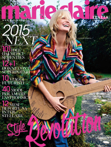 MARIE Claire Italia Magazine January 2015 CAROLINE WINBERG by MEL KARCH Sealed